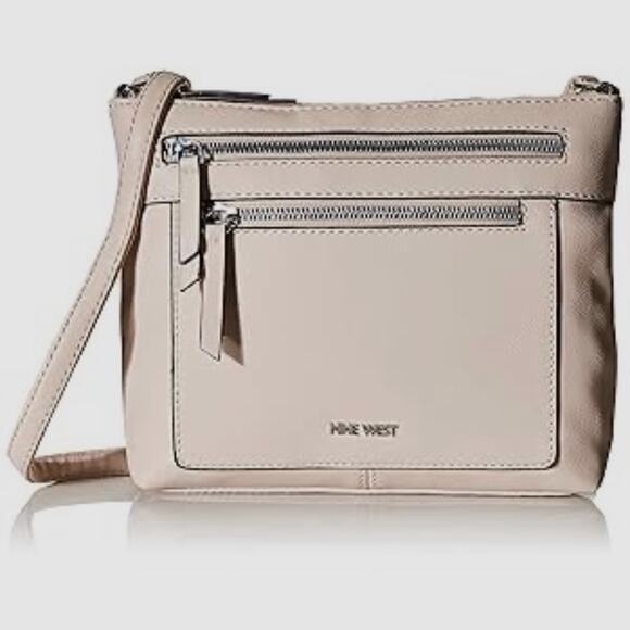 Nine West Coralia Ailani Crossbody Bag in Bone NWT - Picture 1 of 7